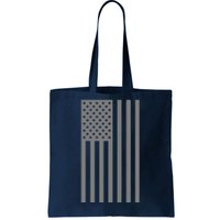 Grey Style America Flag Tote Bag