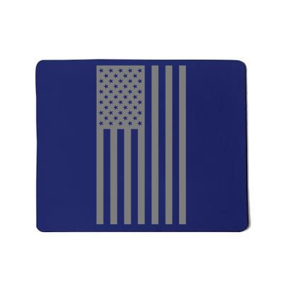 Grey Style America Flag Mousepad