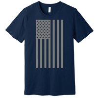 Grey Style America Flag Premium T-Shirt