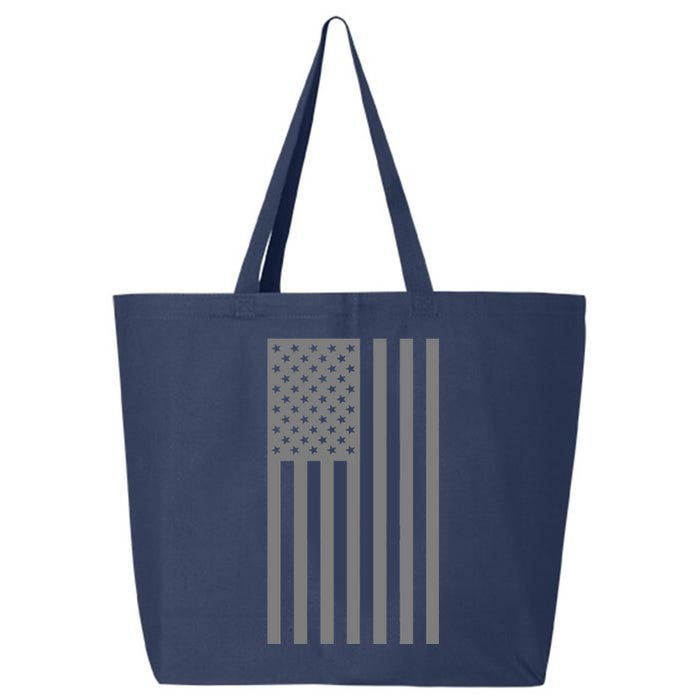 Grey Style America Flag 25L Jumbo Tote