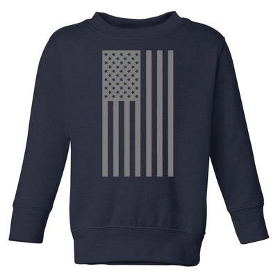 Grey Style America Flag Toddler Sweatshirt