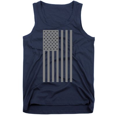 Grey Style America Flag Tank Top