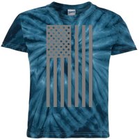 Grey Style America Flag Kids Tie-Dye T-Shirt