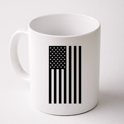 Grey Style America Flag Coffee Mug