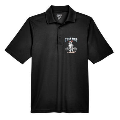 Gym Rat Fitness Bodybuilding Men's Origin Performance Pique Polo