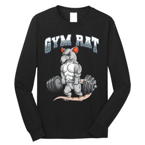 Gym Rat Fitness Bodybuilding Long Sleeve Shirt