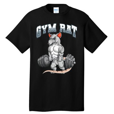 Gym Rat Fitness Bodybuilding Tall T-Shirt