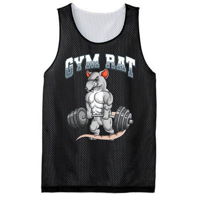 Gym Rat Fitness Bodybuilding Mesh Reversible Basketball Jersey Tank