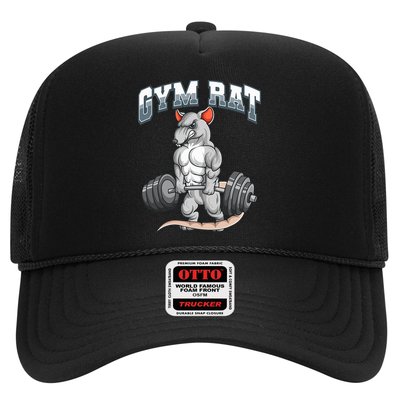 Gym Rat Fitness Bodybuilding Trucker Hat