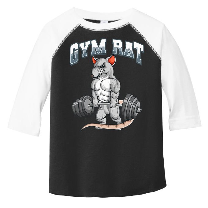 Gym Rat Fitness Bodybuilding Toddler Fine Jersey T-Shirt