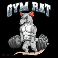 Gym Rat Fitness Bodybuilding Womens T-Shirt
