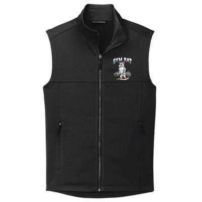 Gym Rat Fitness Bodybuilding Collective Smooth Fleece Vest