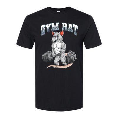 Gym Rat Fitness Bodybuilding Softstyle CVC T-Shirt