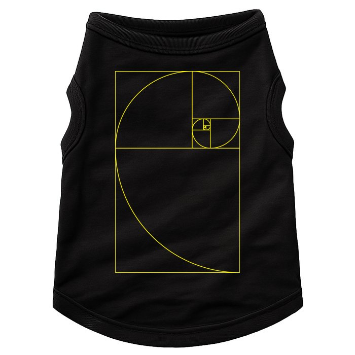 Golden Ratio Fibonacci Sequences Doggie Tank