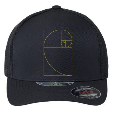 Golden Ratio Fibonacci Sequences Flexfit Unipanel Trucker Cap