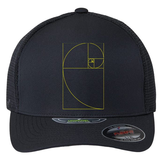 Golden Ratio Fibonacci Sequences Flexfit Unipanel Trucker Cap
