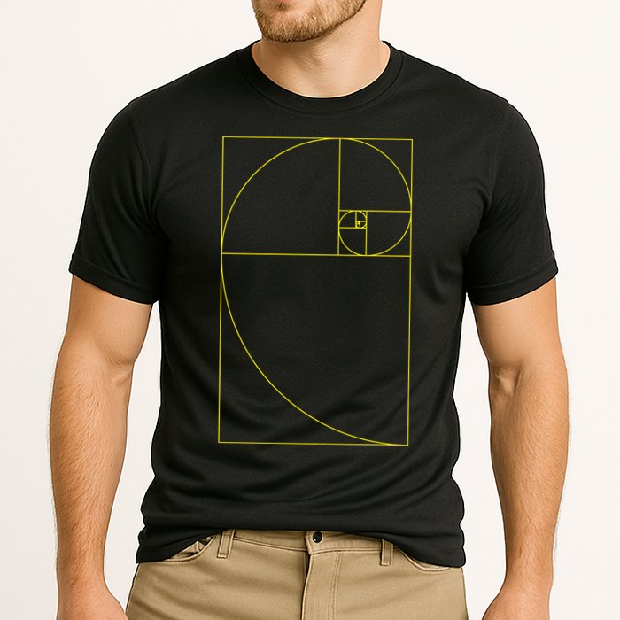 Golden Ratio Fibonacci Sequences Performance Shirt