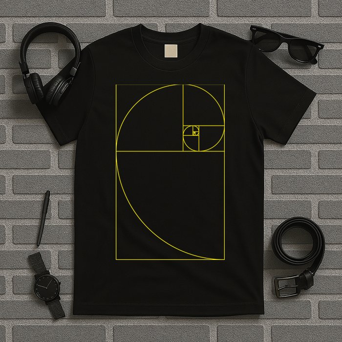 Golden Ratio Fibonacci Sequences T-Shirt