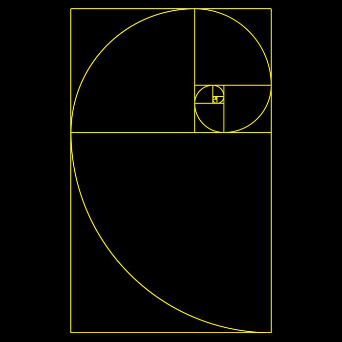 Golden Ratio Fibonacci Sequences T-Shirt