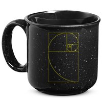 Golden Ratio Fibonacci Sequences 15oz Campfire Ceramic Mug