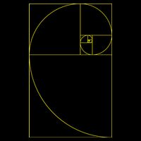 Golden Ratio Fibonacci Sequences Drawstring Bag