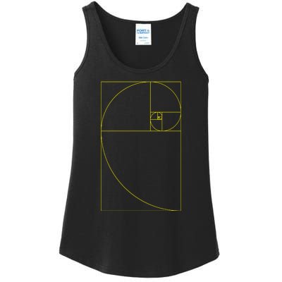 Golden Ratio Fibonacci Sequences Ladies Essential Tank