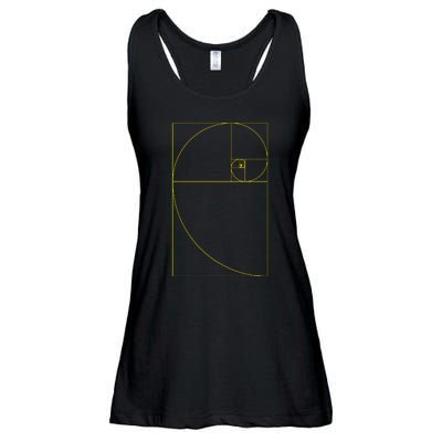 Golden Ratio Fibonacci Sequences Ladies Essential Flowy Tank