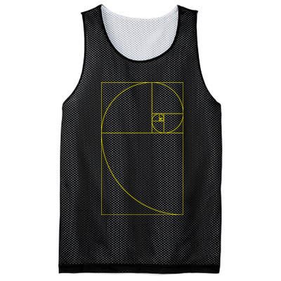 Golden Ratio Fibonacci Sequences Mesh Reversible Basketball Jersey Tank