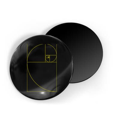 Golden Ratio Fibonacci Sequences Magnet