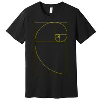 Golden Ratio Fibonacci Sequences Premium T-Shirt