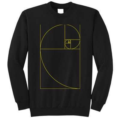 Golden Ratio Fibonacci Sequences Tall Sweatshirt