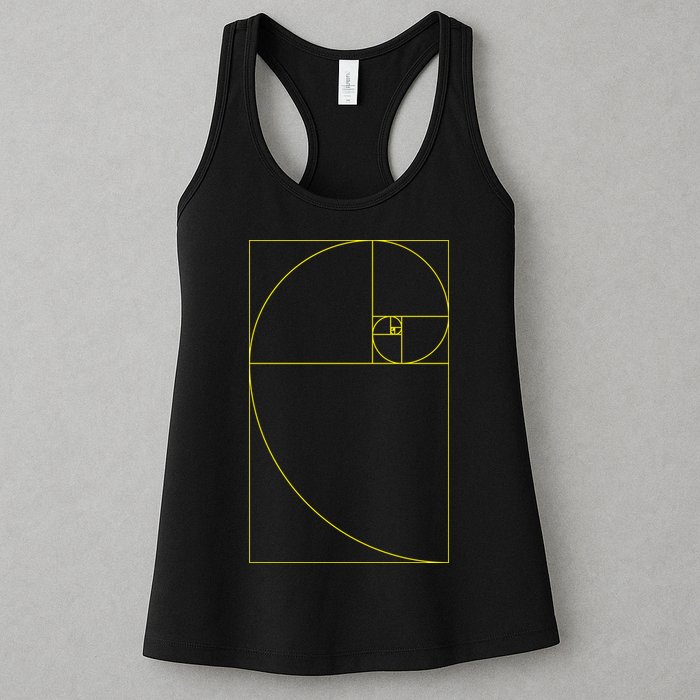 Golden Ratio Fibonacci Sequences Womens Tank Top