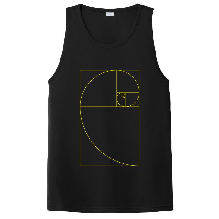 Golden Ratio Fibonacci Sequences PosiCharge Competitor Tank