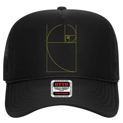 Golden Ratio Fibonacci Sequences Trucker Hat