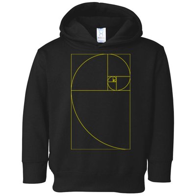 Golden Ratio Fibonacci Sequences Toddler Hoodie