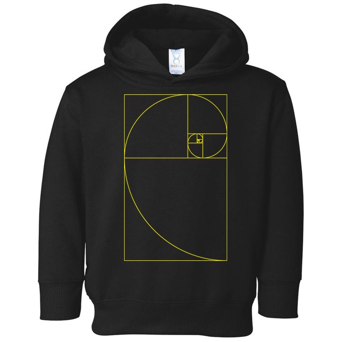 Golden Ratio Fibonacci Sequences Toddler Hoodie