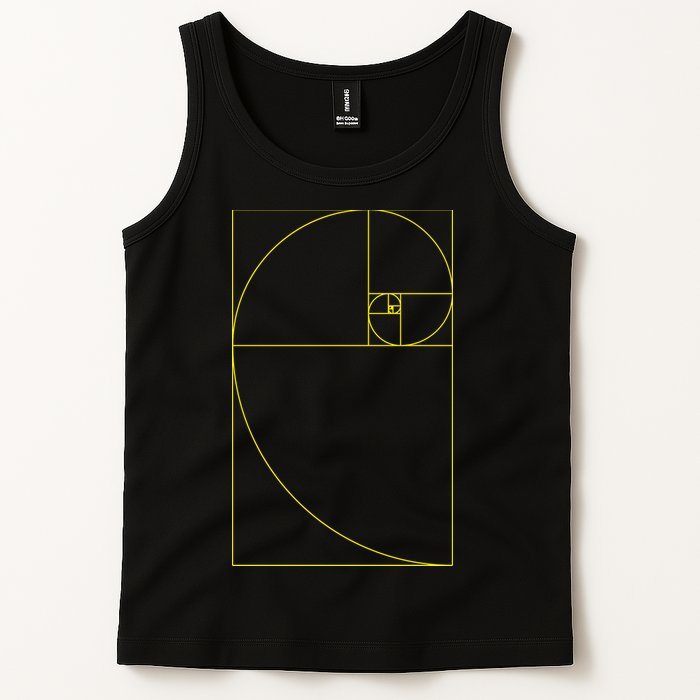 Golden Ratio Fibonacci Sequences Tank Top