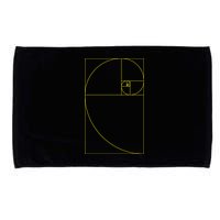 Golden Ratio Fibonacci Sequences Microfiber Hand Towel