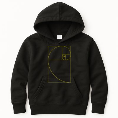 Golden Ratio Fibonacci Sequences Kids Hoodie