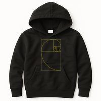 Golden Ratio Fibonacci Sequences Kids Hoodie