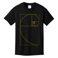 Golden Ratio Fibonacci Sequences Kids T-Shirt