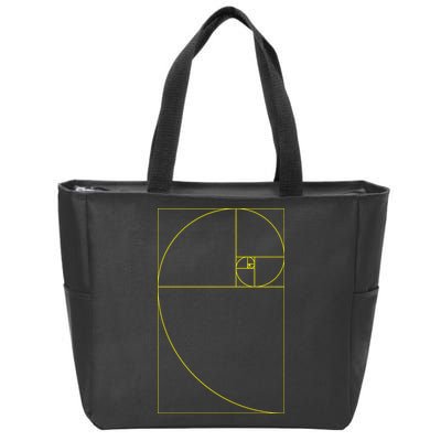 Golden Ratio Fibonacci Sequences Zip Tote Bag
