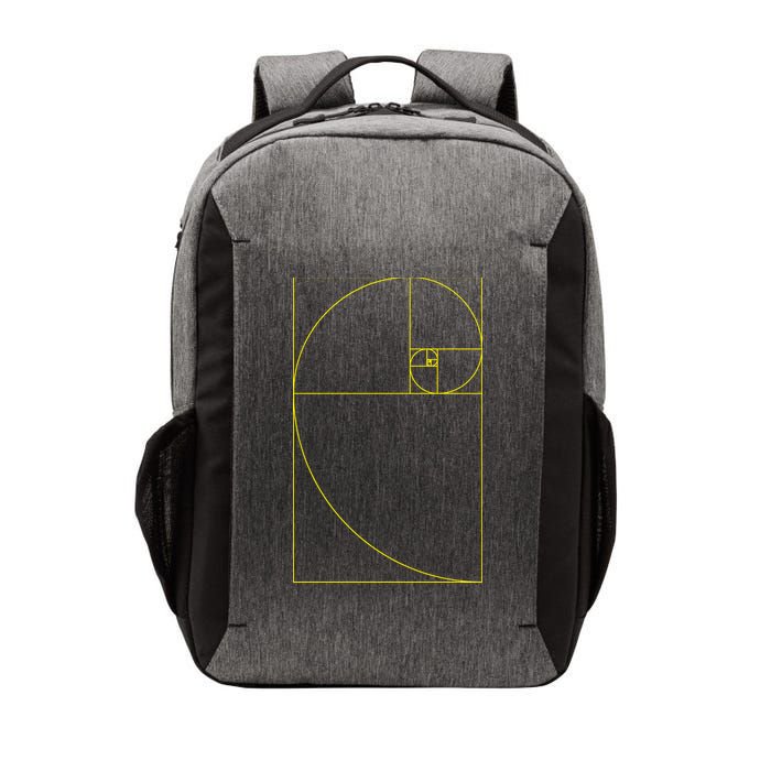 Golden Ratio Fibonacci Sequences Vector Backpack