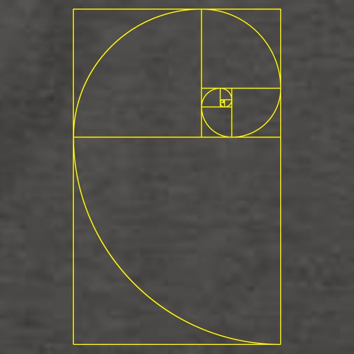 Golden Ratio Fibonacci Sequences Vector Backpack
