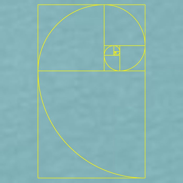 Golden Ratio Fibonacci Sequences Sueded Cloud Jersey T-Shirt
