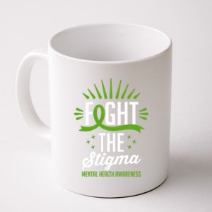 Green Ribbon Fight The Stigma Tal Health Awareness Great Gift Coffee Mug