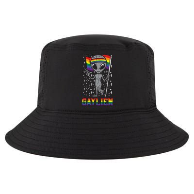 Gaylien Rainbow Flag Gay Alien Funny ET Space LGBTQ Pride Cool Comfort Performance Bucket Hat