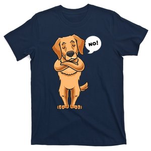 Golden Retriever Funny Stubborn Dog T-Shirt