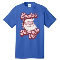 Groovy Retro Funny Christmas Santas Favorite Ho Gift Tall T-Shirt