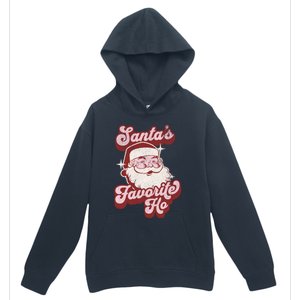 Groovy Retro Funny Christmas Santas Favorite Ho Gift Urban Pullover Hoodie